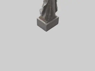 The Strength of Freedom statue model 3D model