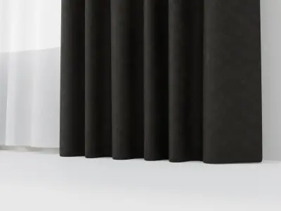 Curtains 04 collection 1 3D model