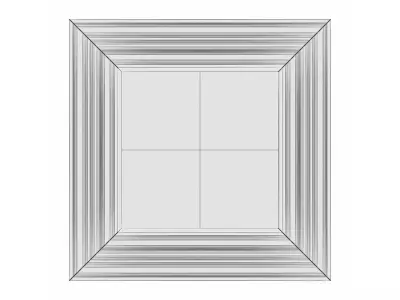 Mirror in a metal frame GZ-M1106 3D model