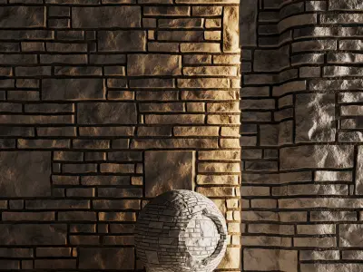 H87 Slate Stone - PBR - 4K - Seamless Texture