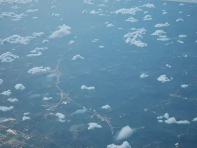 Huainan China City Landscape 3D Model 3D model