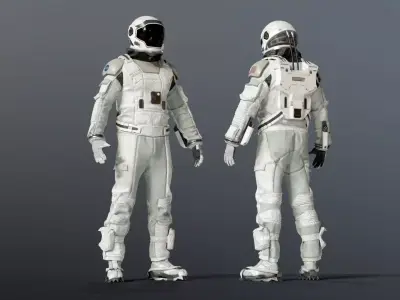 SPACESUIT Interstellar 3D model