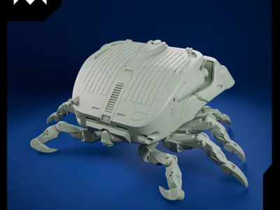 BoxCrab 3D print model