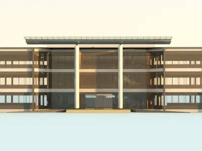 Office building  3D model