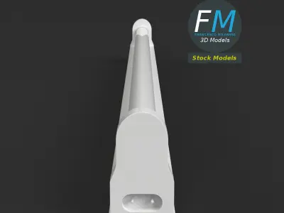 Neon light 3D model