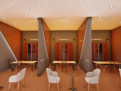 Exhibition Stand Design 3D model