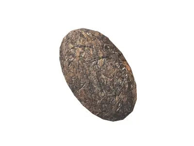 Tea Bread v1 001 Low-poly 3D model