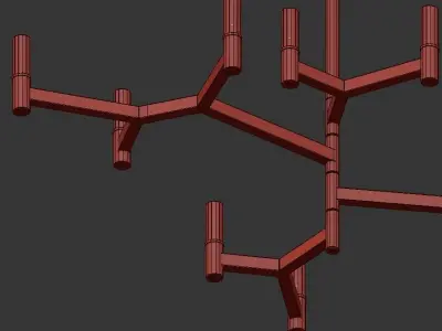 ROOTS CHANDELIER 3D model