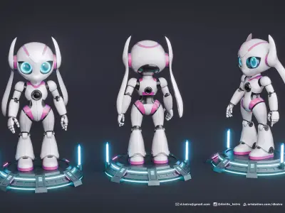 PW01 Droid - 3D printing 3D print model