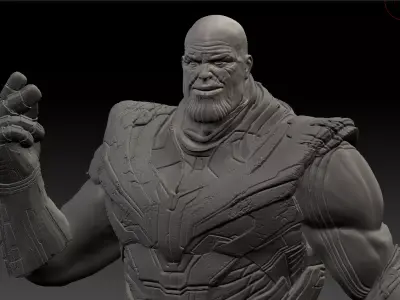 Thanos Endgame 3D models 3D model