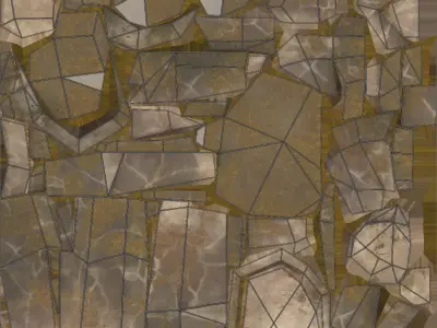 Stylized Low-Poly Rocks Pack - Game Ready Assets  Low-poly 3D model