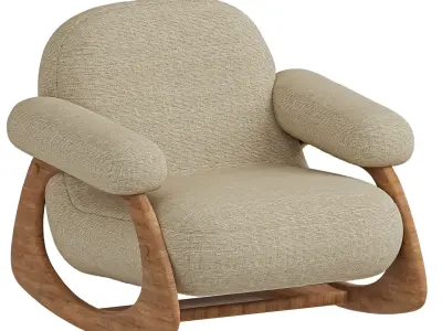 Noa Living  LIANA Armchair 3D model