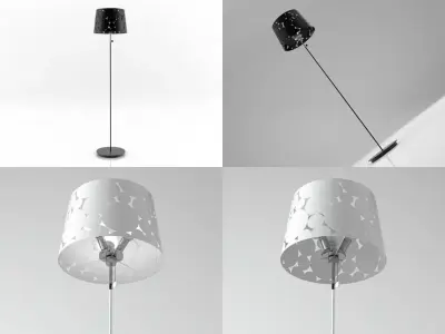 Trama floor lamp 3D model