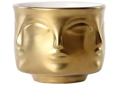 face pattern table-planter 3D print model