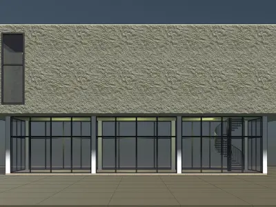 Mini showroom 2350 3D model