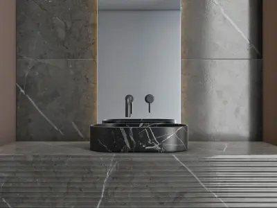 bathroom set 19 3D model