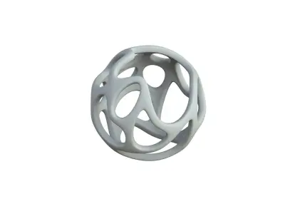 SciFi Cube Object No 34691 Low Poly Shape Texture