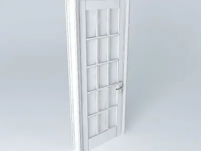 Door with frame Free 3D model buy