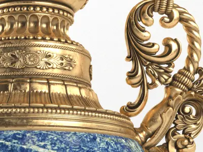 Classic desktop Candlestick BALDI 3D model