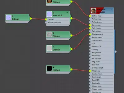 VILLA GATE MODERN 3D model