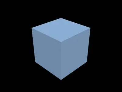 hojdrojl cube Low-poly 3D model