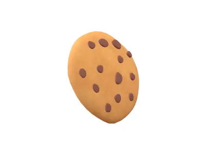 Cookie V1 001 Free low-poly 3D model