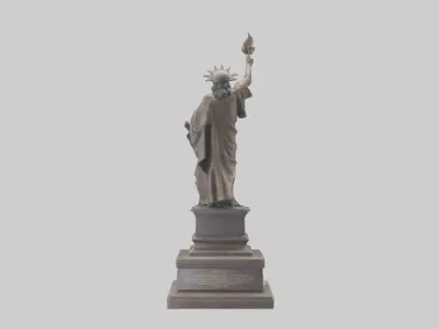 The Spirit of Independence statue model 3D model