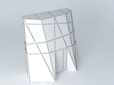 Entrance box Free 3D model