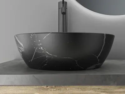 modern bathroom sink  3D model