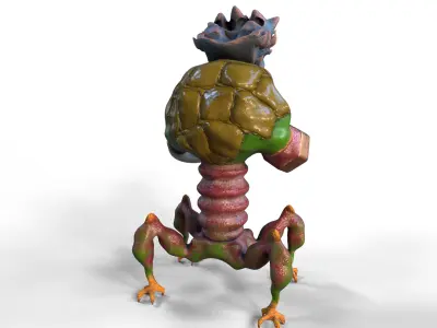 Monster Low-poly 3D model