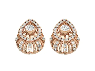 Light wt Pendant Earrings Set 3dm stl obj mtl gltf glb renders  3D print model