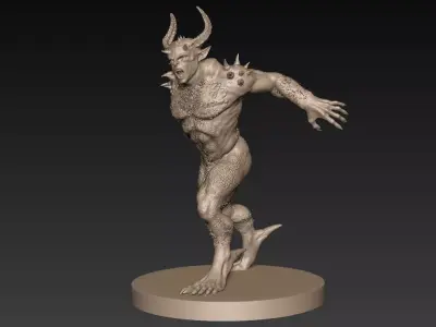 Demon Creature 3D model