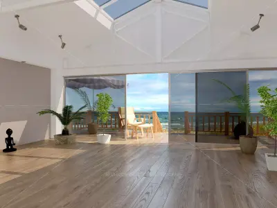 33 Lauzon Oak Natural - Flooring 3D model