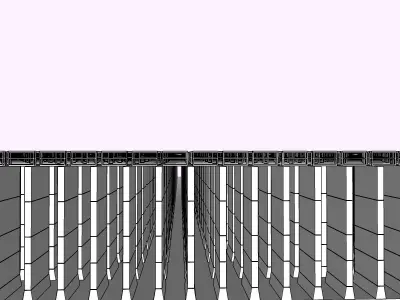  Labyrinth of the megastructure  Laberinto de la megaestructura  3D model