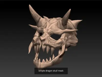 scifi mask and helmet models 3D Model Pack
