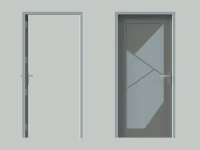 Door sets 14 3D model