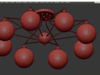 Arte Lamp ENIGMA Low-poly 3D model