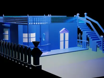 house 003 3D model purchase