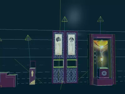 Chinese Architecture Exhibition 3D model