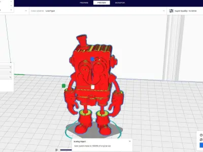 steampunk SpongeBob 3D print model