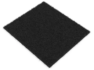 Dark Grey Rug 3D model