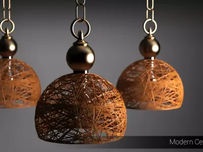 Modern Ceiling Lamp 3D model order