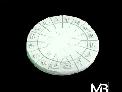 Zindam the Sorcerer 3D print model