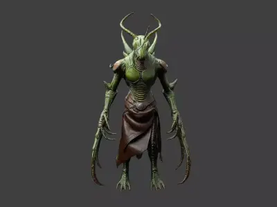 Animal Warrior Pack 5 Low-poly 3D model