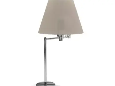Table Lamp With Shade 3D model