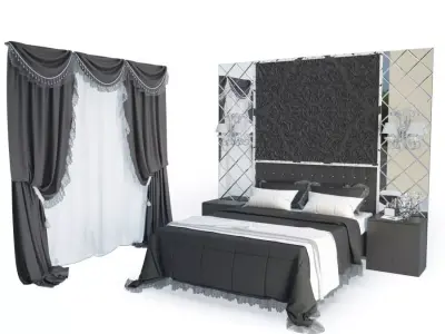 Classic Bedroom 3D model