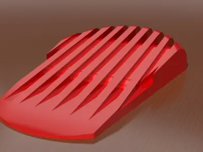 A printable doorstop 3D print model