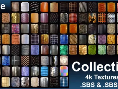 PBR material collection  Substance materials and textures Texture