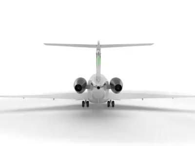 Generic Airplane 01 3D model