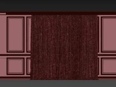 Curtain Set 280 3D model